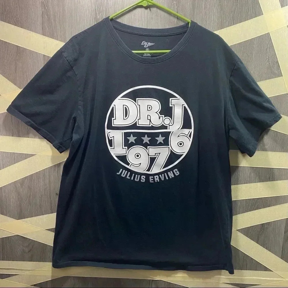Dr. J Julius Erving 1976 Graphic Tee Shirt